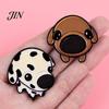 Three-dimensional Puppy Brooch Pin, 3D Shape Lapel Metal Enamel Animal Pin Technology Backpack Decorative Badge for Jackets Bags Hats Gift
