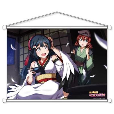 Love Live Нидзигасаки Старшая школа Клуб идолов B2 Гобелен Сэцуна Эмма [2] Прибл. 51,5 x 72,8 см Сделано из редкой замши T2201242