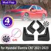4x Mudflap for Hyundai Elantra CN7  2022 2023 Avante I30 Sedan Mud Front Rear Anti-splash Mudguards Fender Car