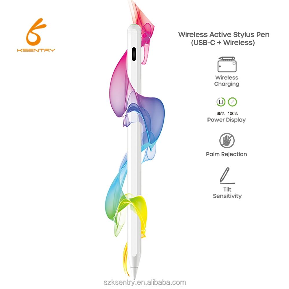2nd Generation Handwriting Pen Touch Screen Ksentry Tablet Pen Bluetooth Magnetic Palm Rejection Pencil 2 for Apple iPad
