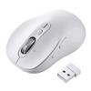 Sanwa Direct Wireless Mouse Tilt Wheel High Speed Scroll Quiet Bluetooth Wireless Multi-Pairing Rechargeable [Equipped with Back/Forward Buttons] 5 Bu