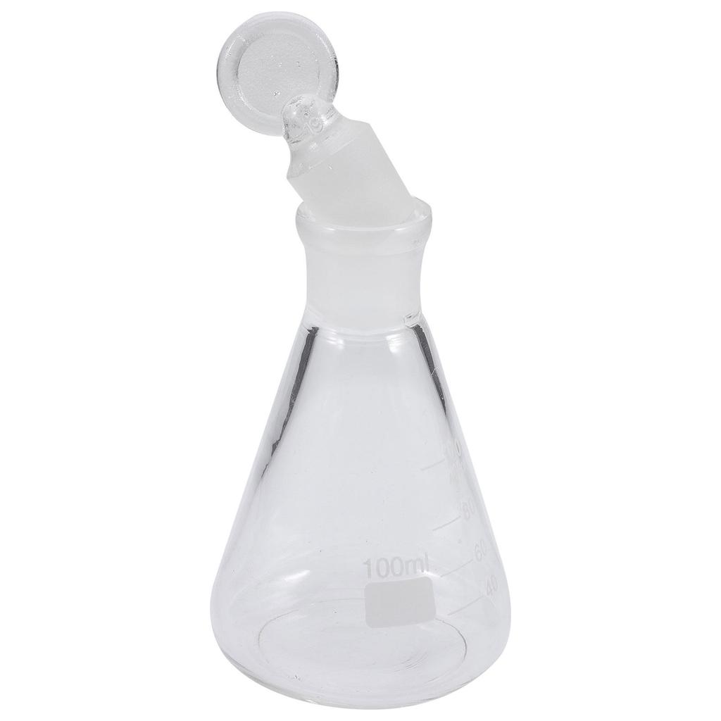 Chemistry Glassware Erlenmeyer Flask Made of Premium Borosilicate Glass Accurate Graduation Wide Mouth for Lab Experiments