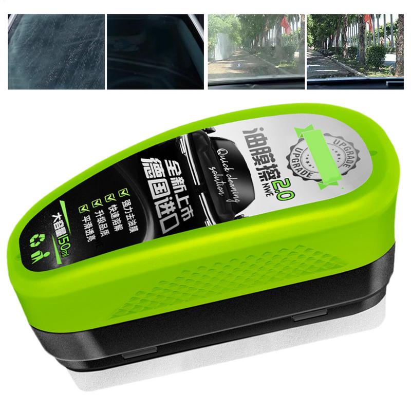 For  glass Car Glass Oil Film Cleaner Car Oil Film Cleaning Brush Car Oil Film Cleaning Brush Windshield Cleaning Tool for Cars