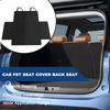 Чехол на сиденье для домашних животных в машину, на заднее сиденье, сверхпрочный гамак для собак, чехол на сиденье для животных, противоскользящий, складной, протектор для сидений пикапов, устойчив к грязи