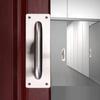 Stainless Steel Door Plate Handle Furniture Handle Gate Door Handle Heavy Duty Barn Door Pull Push