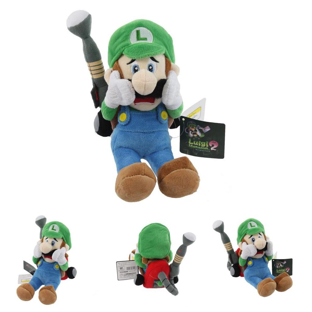 Восхитительно мягкая плюшевая кукла Луиджи из Super Mario Bros, 18 см, для детей и коллекционеров