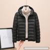 Fashion Female Cold Jacket Women Winter Light White Duck Down Jacket Slim Puffer Jacket Portable Windproof Down Coat