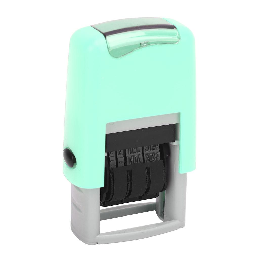 25x2.8mm English Date Stamp Clear Stamping Quick Drying Date Stamp for Study Work Life