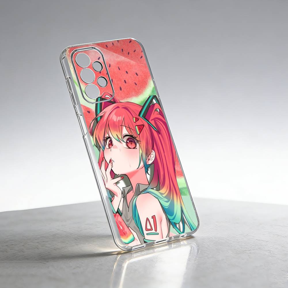 Чехол для телефона Anime Angel Beats Y-Yui Прозрачный Силиконовый Мягкий Для Samsung S25,S24,S21,S22,S23,S30,Ultra,S20,Plus,Fe