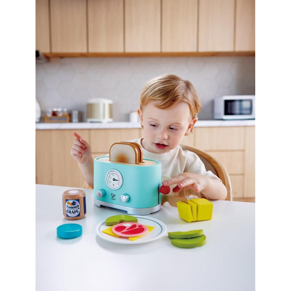 Hape Летающий Тост Набор E3215 Деревянная Игровая Игрушка 12×30×24 см для Детей от 3 лет