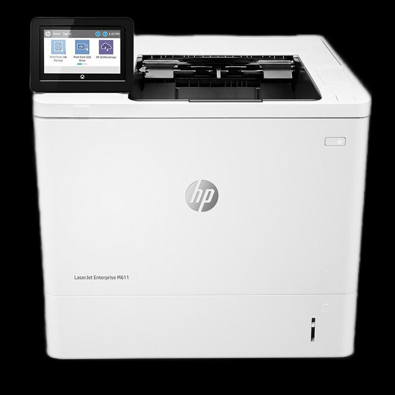 HP M611dn A4 Черно-белый лазерный принтер для бизнеса, штекер CN (адаптер в комплекте)
