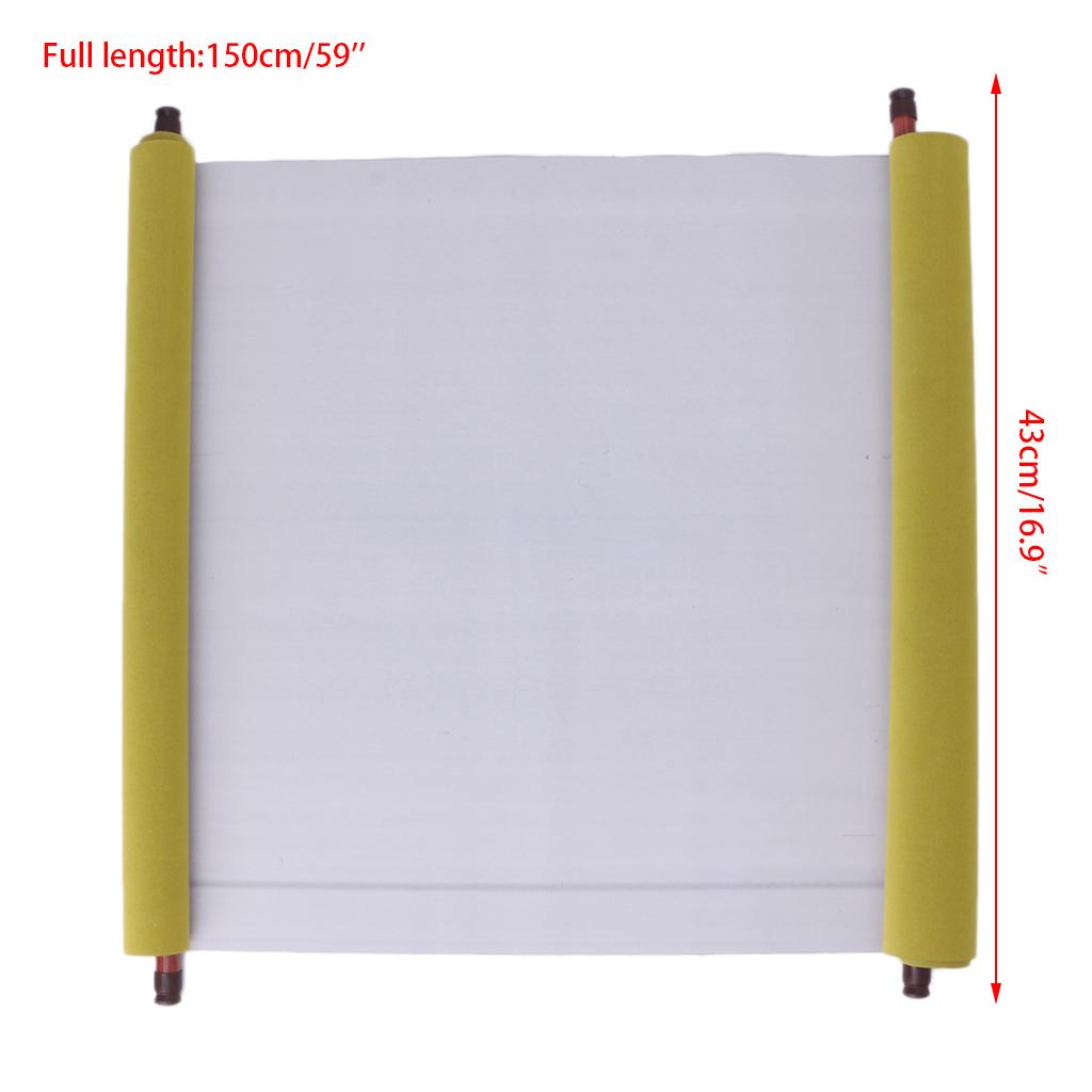 Water Writing Cloth 1.5m Chinese Magic Cloth Water Paper Calligraphy Mat for Traditional Ink Painting Creation