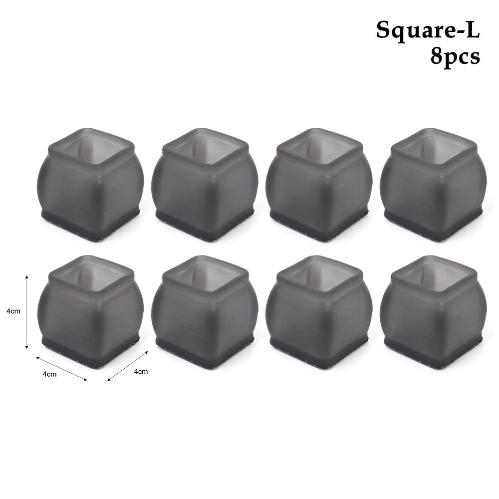 8 шт. износостойкие накладки на ножки стульев защита ног мебельные накладки на пол защитные накладки