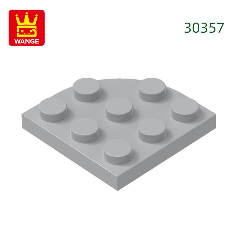 Нетоксичные 86 шт./лот Угловые закругленные Блок 3x3 Moc Цветные Аксессуары Совместимые с Изогнутым Кирпичом DIY Игрушки Для Детей Технические Детали