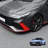 Для Hyundai Elantra CN7 N Line (К) Красная Внешняя Стиль Передний Бампер Боковой Противотуманный Фонарь Рамка Декоративная Накладка