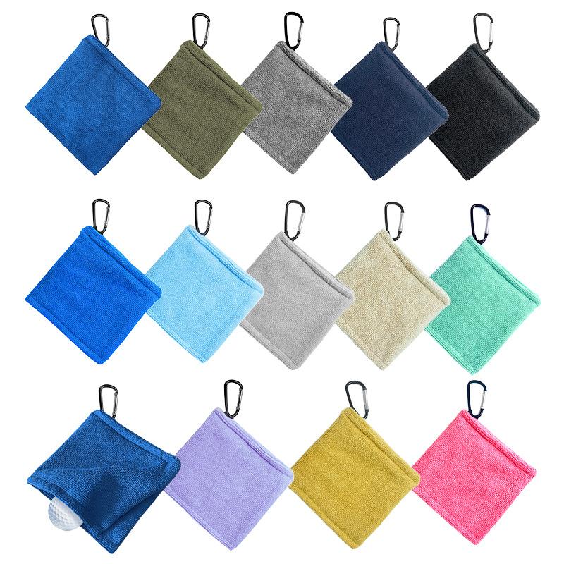 1Pc Outdoor Golf Cleaning Towel, Cleaning Club Towel, Golf Towel, Holiday Gift