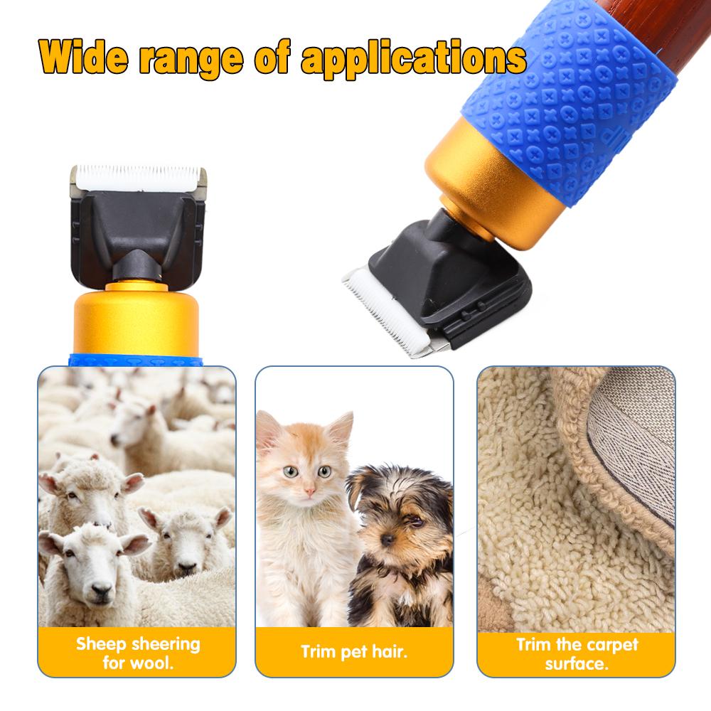 Tufting Carpet Trimmer,Tufting Gun Trimmer with Shearing,Professional Electric Rug Tuft Carver Clippers