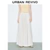 UR2025 Women's High-Waist Draped Wide-Leg Trousers