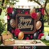 1pc Balloon Backdrop Banner - Polyester Background