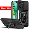 Чехол для Honor X8B Armor Slide Camera Lens Protection Cover для For Honor X8B LLY-LX1, LLY-LX2, LLY-LX3 Ring Stand Holder Capa