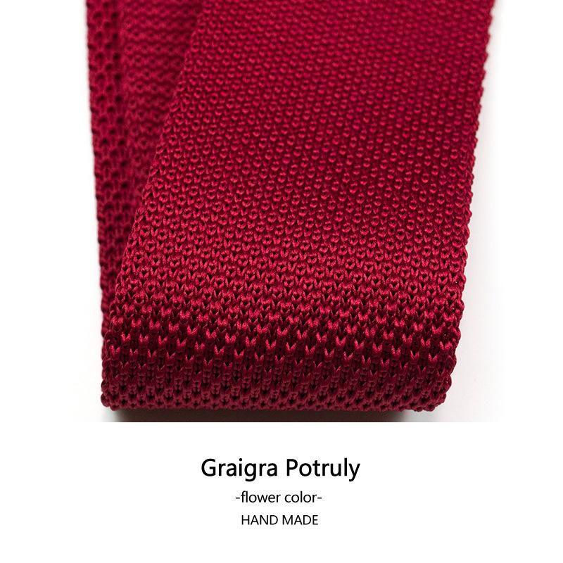 Темно-зеленый маленький галстук 5 см узкий вариант кофейного цвета ретро полосатый британский японский прилив плоский вязаный галстук