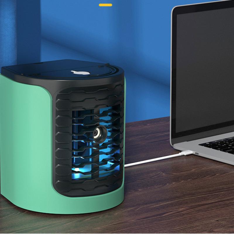 Портативный кондиционер, мини-охладитель воздуха, портативный кондиционер для офиса, вентилятор охлаждения воздуха, увлажнитель, домашний электрический вентилятор