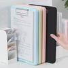 File Box Portable Storage Clipboard with Pen Holder Lightweight Paper Storage Box School Office