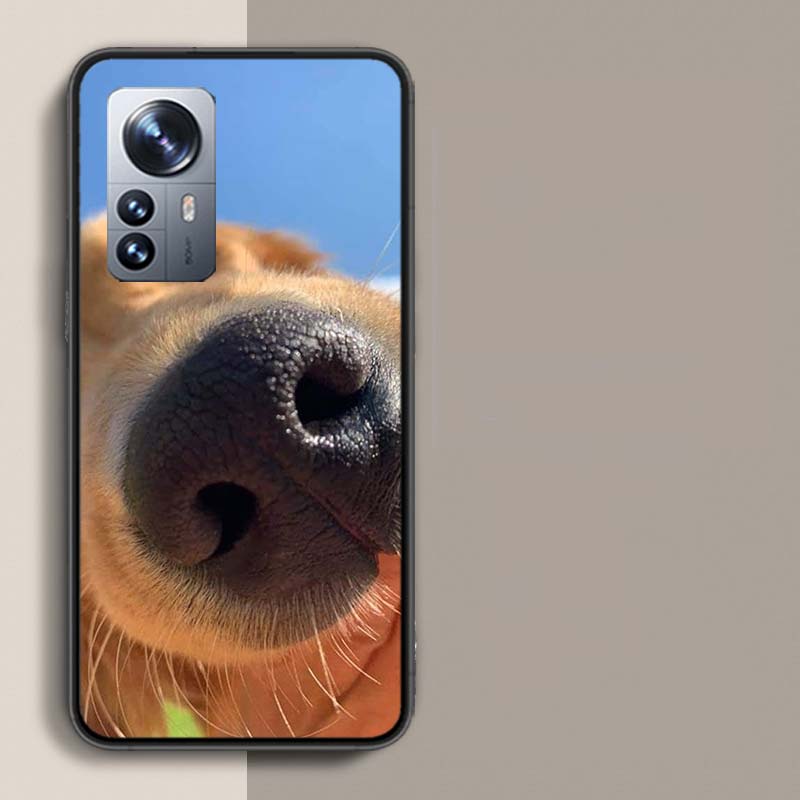 Show You its Cute Dog Nose Phone Case For Redmi Note 15 Pro 5G 14 13 12 Pro Plus 11 11T 11E 11S 10 Pro 10S 9 9S Cover Cell Clear