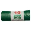 Tristar Heavy Duty Green Garden Sacks 10pk