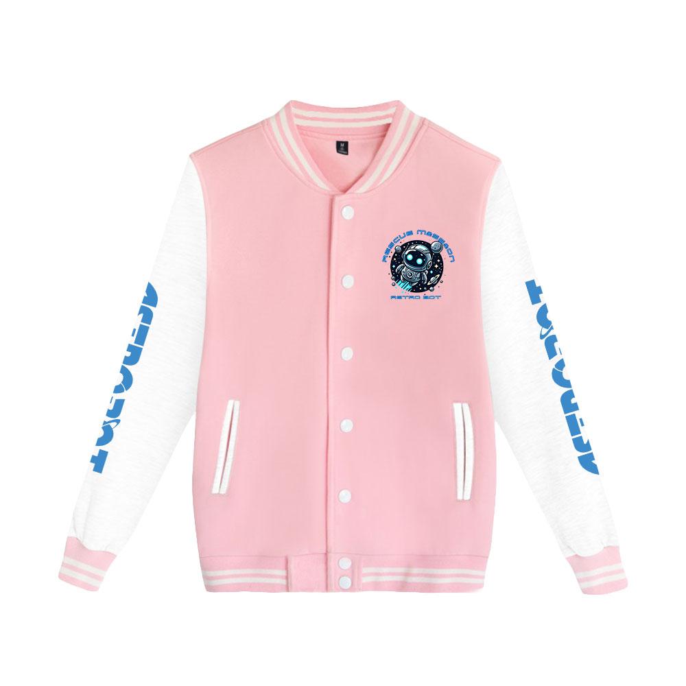 Унисекс-мода для поклонников Astro Bot Печатная бейсбольная толстовка для женщин и мужчин Куртки для активного отдыха