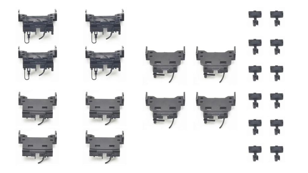 TOMYTEC N gauge муляж сцепки старый пассажирский 4 штуки железнодорожная модель PZ6560 (для автомобилей) каждый, поставки,