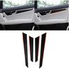 for Mercedes-Benz C-Class W204 2007-2013 Real Soft Carbon Fiber Center Console Gear Shift Panel Surround Cover Trim Kit Car Interior Accessories