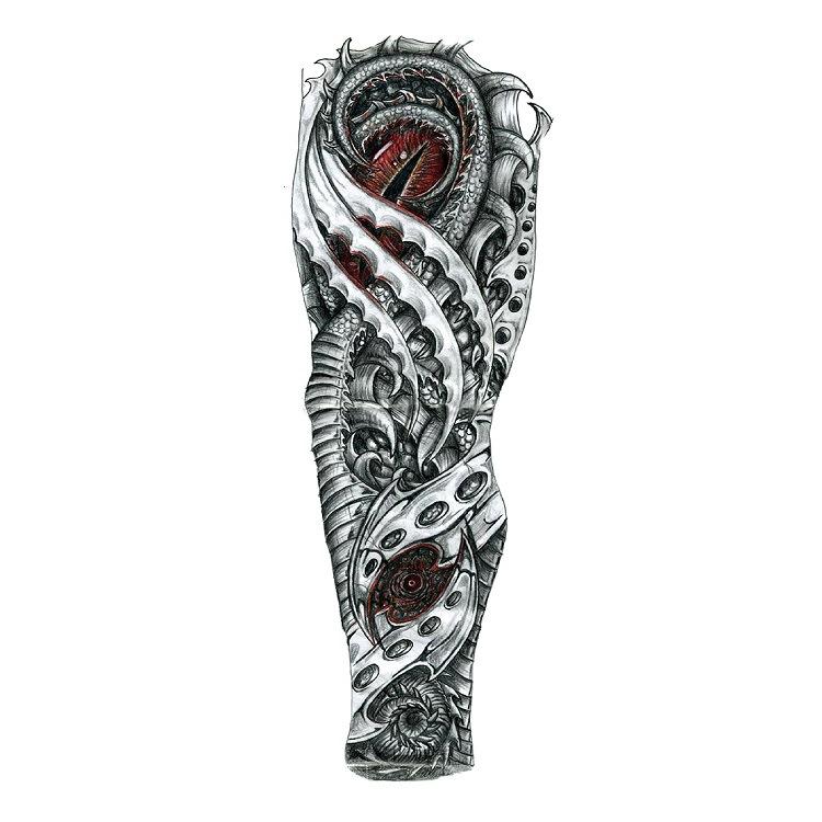 Наклейка на всю руку с татуировкой, большая цветочная наклейка на руку, водонепроницаемая наклейка на всю руку, имитация татуировки, набор Amazon, отдельная татуировка