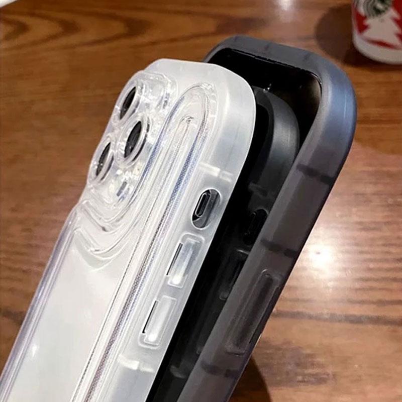 Противоударный силиконовый бампер, прозрачный чехол для телефона для iPhone 15 14 13 12 11 Pro Max X XR XS 7 8 Plus, защита объектива, прозрачный чехол