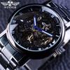 Fashion Casual Automatic Mechanical Watch Black Mechanical Watch for Men
