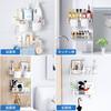 Powerful magnetic 2025 magnetic condiment storage rack, suitable for refrigerators, washing machines, kitchen and bathroom walls. Magnetic, adhesive,