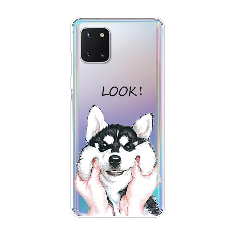 Чехол для Samsung Galaxy Note 10 Lite Мягкий силиконовый ТПУ Задняя крышка Для Samsung S10 Lite 2020 Чехлы для телефона Note10 Lite Coque Shell