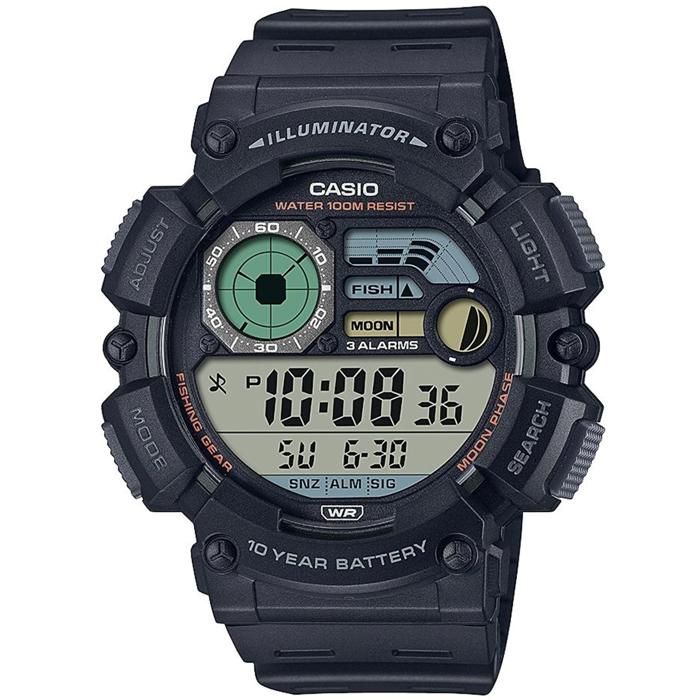 Часы - Casio - WS-1500H-1AVEF - Кварцевые - Полимер - 50 мм - Спорт