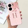 Новый чехол для Redmi 13C 4G, модный дизайн, буква, цветок, роскошная корона, мягкая силиконовая задняя крышка, для телефона Xiaomi Redmi13C 13 C