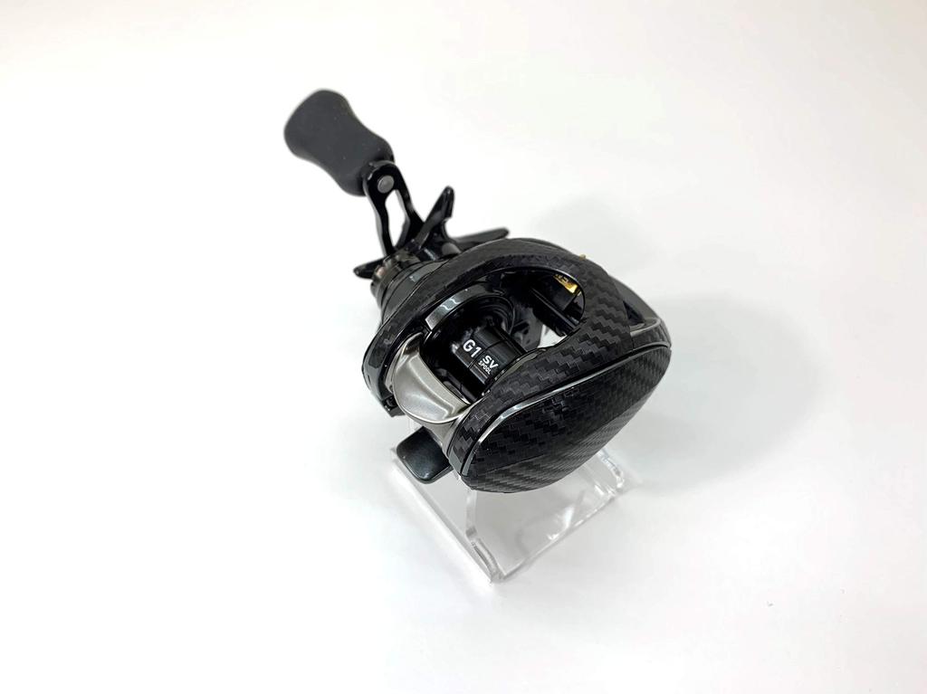 Кастомная 25 Steez Limited CT Кастомная наклейка от Yoroi Защита от царапин для бейткастинговых катушек SEAT.JP (CTSVTW) - (Чёрный, для левой руки)