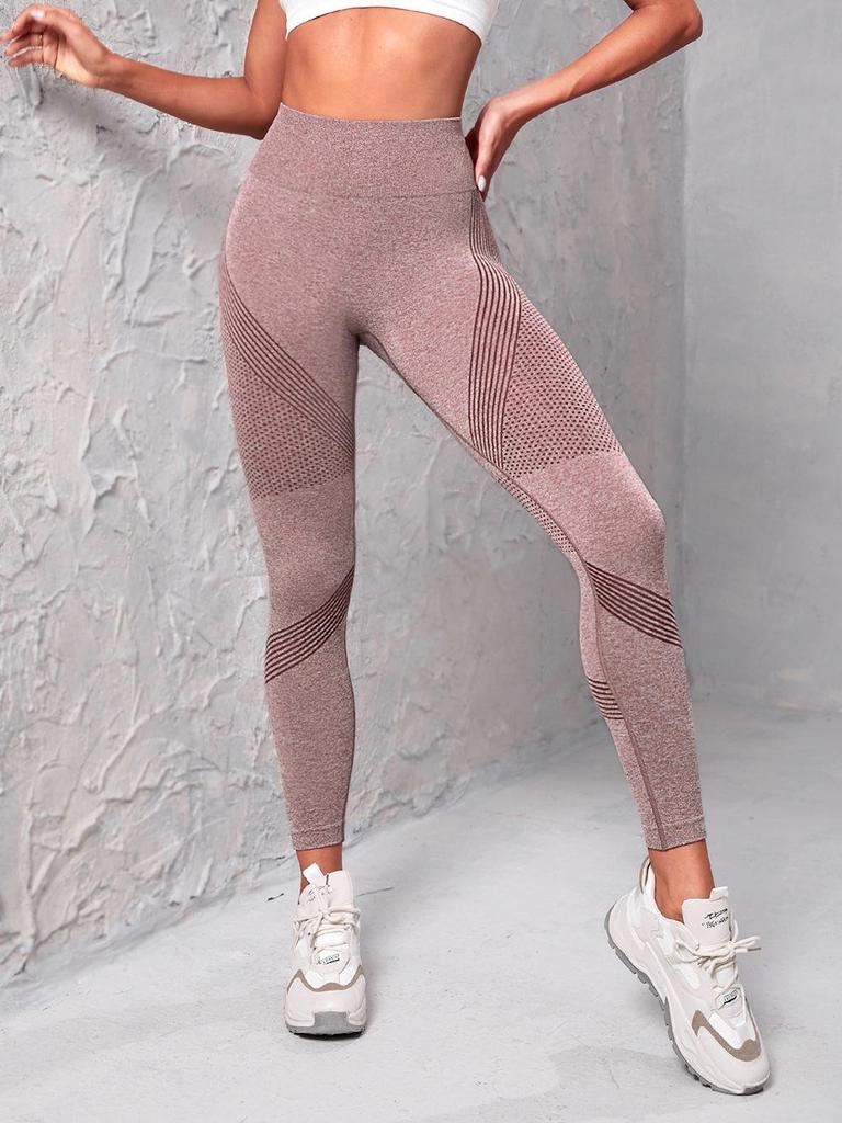Top-Selling Seamless High-Waisted Yoga Pants with Tummy Control and Butt Lift.