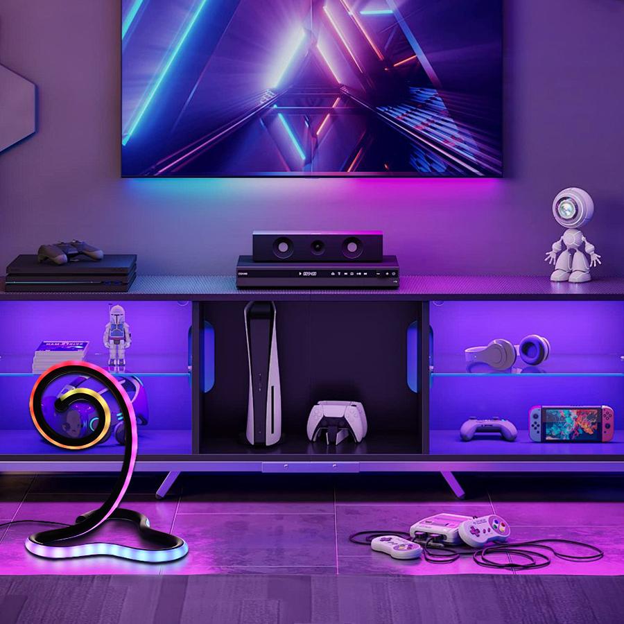 Modern Desk Lamp, Multi-color Button Adjustment, USB Plug, Bedroom Study Room, Living Room, Coffee Shop