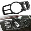 Interior Headlight Switch Buttons Cover Stickers for BMW F10 F07 F01 F25 F26