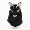 Wolf Mask with Faux Realistic Furry for Halloween, Cosplayers