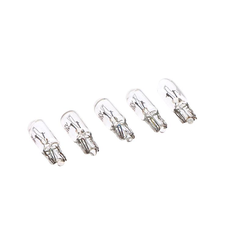 10 шт. Лампочка 12 В 3 Вт T6.5 для приборной панели автомобиля, индикаторные лампы
