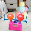 Electric Balloon Pump Efficient Electric Balloon Inflators Dual Nozzle Pump for Quick Party Decoration Us Plug Portable Reliable