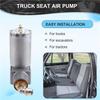 Air Pump 12V Mini Air Compressor 6Mm Air Pipe Connector For Truck Seat For Excavator Tractor