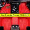 Автомобильные коврики для Chevrolet Camaro 2010-2012 2013 2014 2015 Автомобильные подставки для ног Ковер Салонные аксессуары Декоративные детали