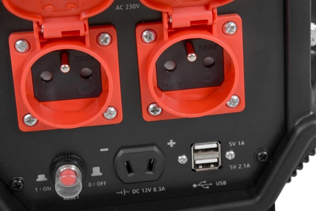 Инверторный генератор Hecht Ig 3601 12 В 230 В 3,3 кВт 3300 Вт Ewimax - 