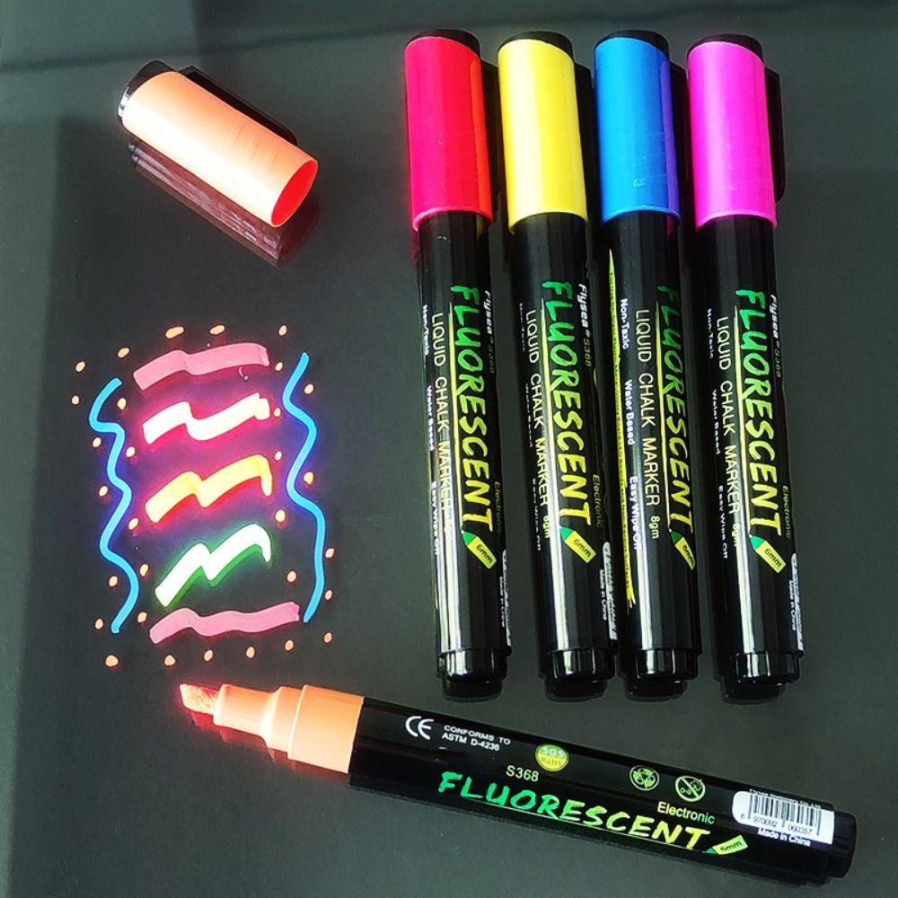 Erasable Whiteboard Pen LED Writing Board Highlighters New Art Marker Pen